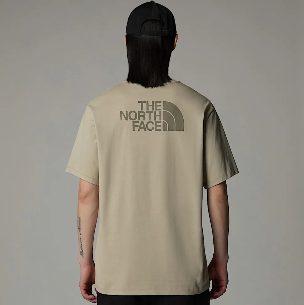 Shop The North Face Natural Dye T-shirt Til Herrer Clay Grey Natural Dye