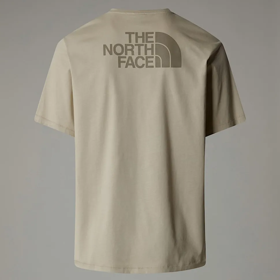 Shop The North Face Natural Dye T-shirt Til Herrer Clay Grey Natural Dye