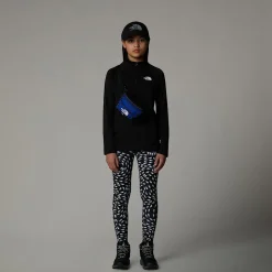 Cheap The North Face Never Stop Langærmet Top Med Kvart Lynlås Til Unge TNF Black