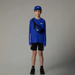 Shop The North Face Never Stop T-shirt Med Lange ærmer Til Unge TNF Blue