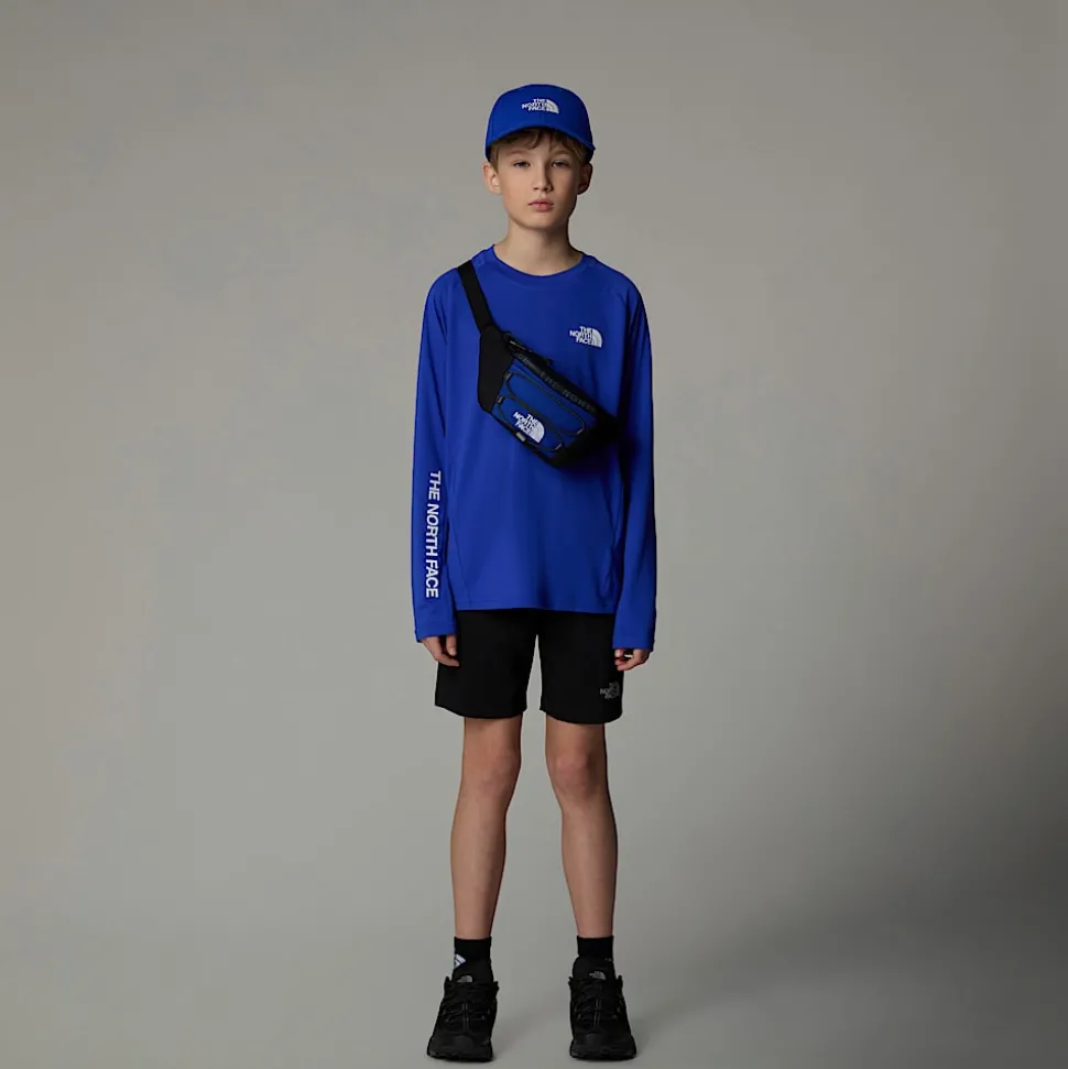 Shop The North Face Never Stop T-shirt Med Lange ærmer Til Unge TNF Blue