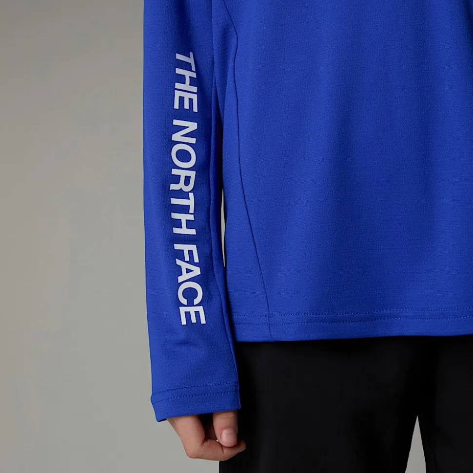 Shop The North Face Never Stop T-shirt Med Lange ærmer Til Unge TNF Blue