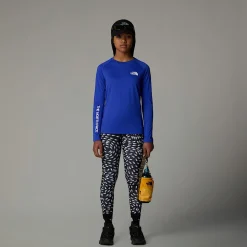 Shop The North Face Never Stop T-shirt Med Lange ærmer Til Unge TNF Blue