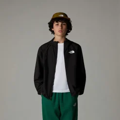 Clearance The North Face Never Stop WindWall™ Jakke Med Hætte Til Drenge TNF Black