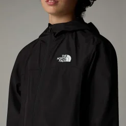 Clearance The North Face Never Stop WindWall™ Jakke Med Hætte Til Drenge TNF Black