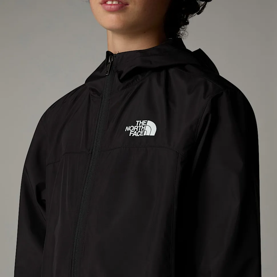 Clearance The North Face Never Stop WindWall™ Jakke Med Hætte Til Drenge TNF Black