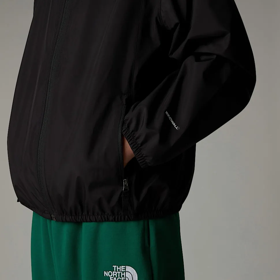 Clearance The North Face Never Stop WindWall™ Jakke Med Hætte Til Drenge TNF Black