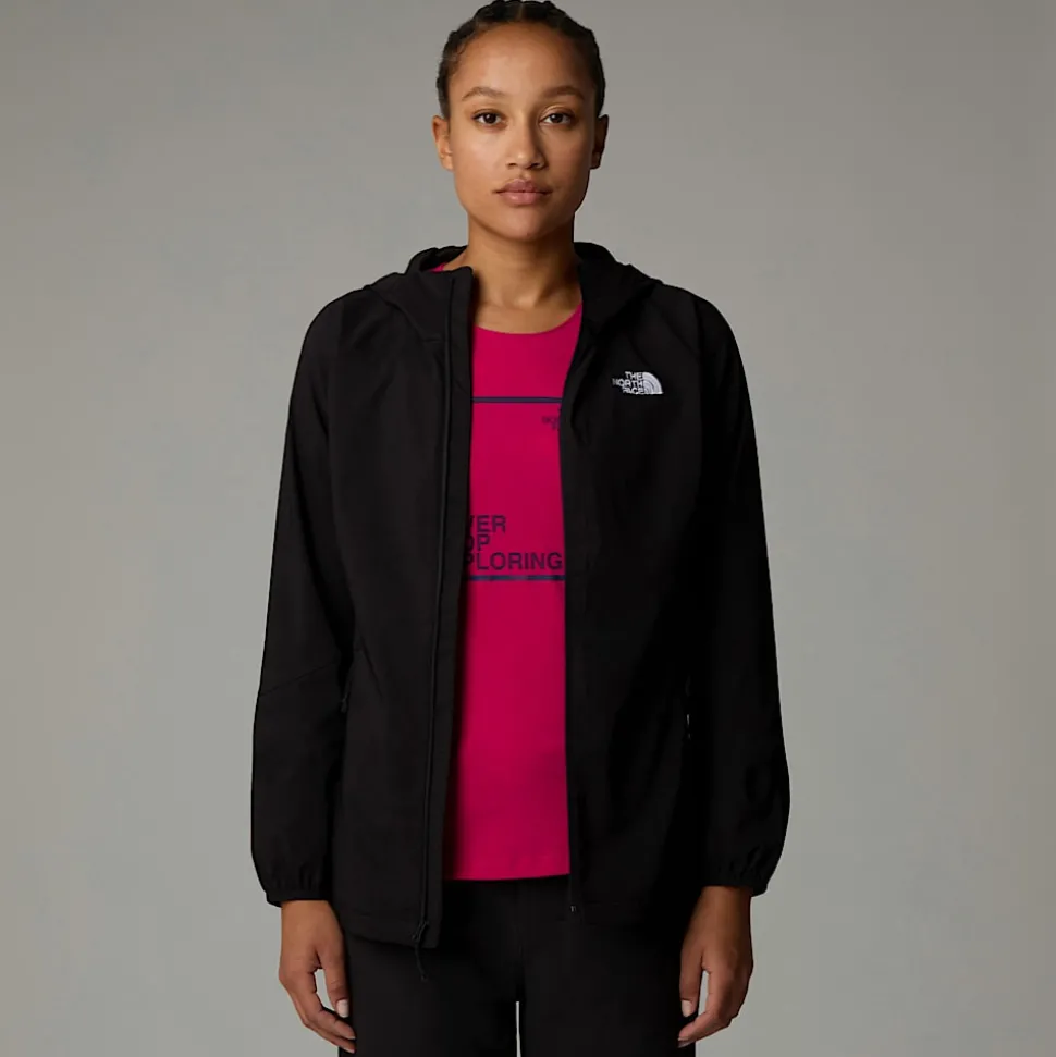 Shop The North Face Nimble Jakke Med Hætte Til Damer TNF Black-NPF