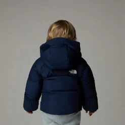Sale The North Face North Dunjakke Med Fleeceforing Til Baby Summit Navy