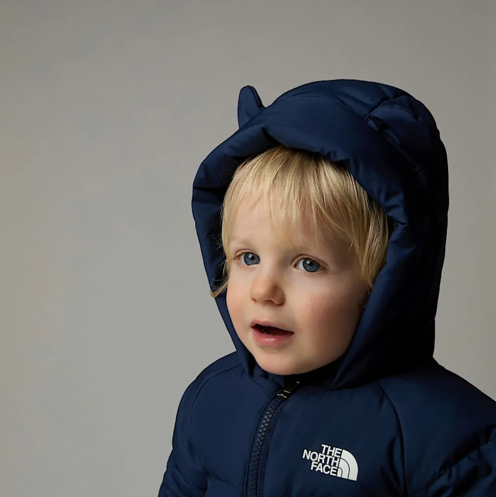 Sale The North Face North Dunjakke Med Fleeceforing Til Baby Summit Navy