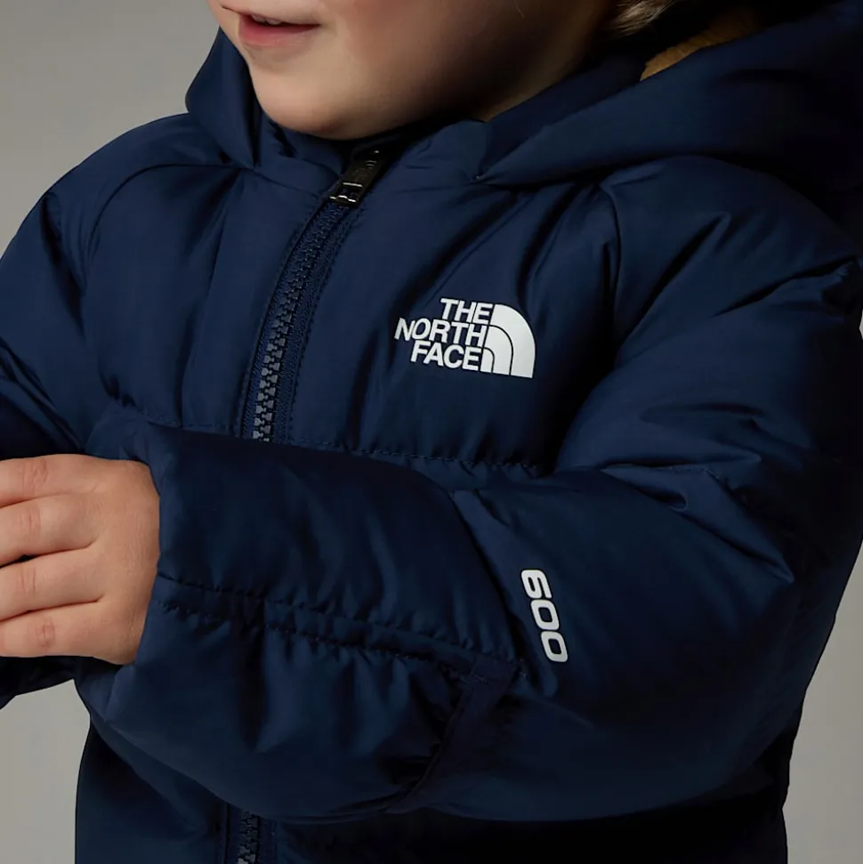 Sale The North Face North Dunjakke Med Fleeceforing Til Baby Summit Navy