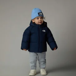 Sale The North Face North Dunjakke Med Fleeceforing Til Baby Summit Navy