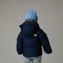 Sale The North Face North Dunjakke Med Fleeceforing Til Baby Summit Navy