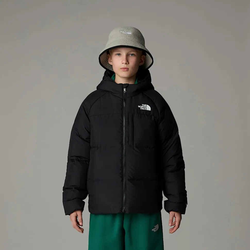 Shop The North Face North Dunjakke Med Hætte Til Drenge TNF Black