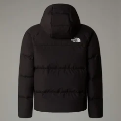 Shop The North Face North Dunjakke Med Hætte Til Drenge TNF Black