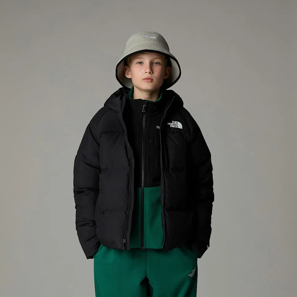 Shop The North Face North Dunjakke Med Hætte Til Drenge TNF Black