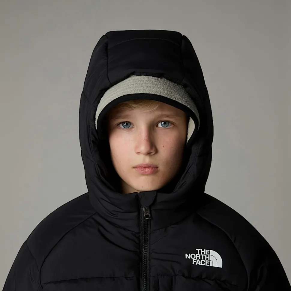 Shop The North Face North Dunjakke Med Hætte Til Drenge TNF Black