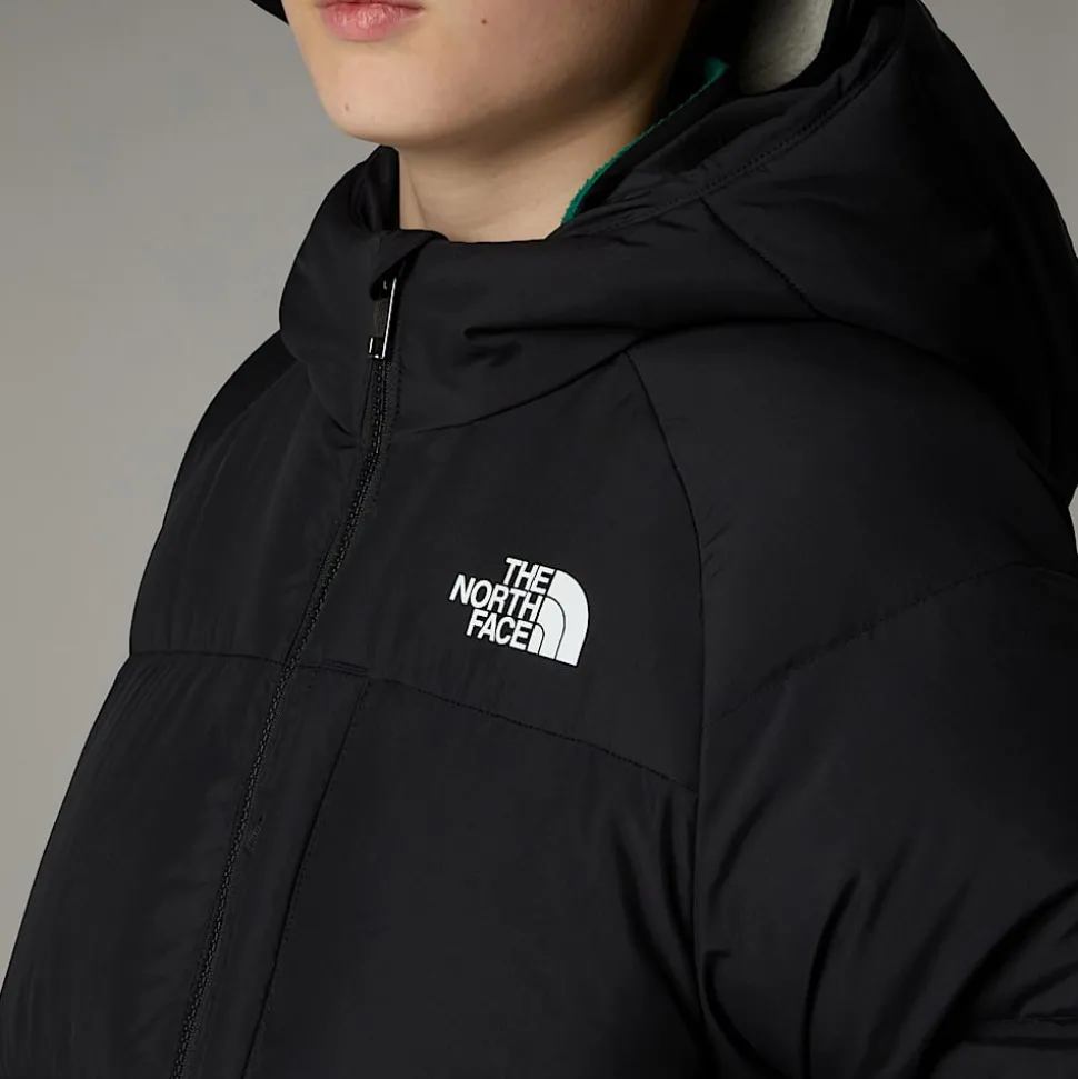 Shop The North Face North Dunjakke Med Hætte Til Drenge TNF Black