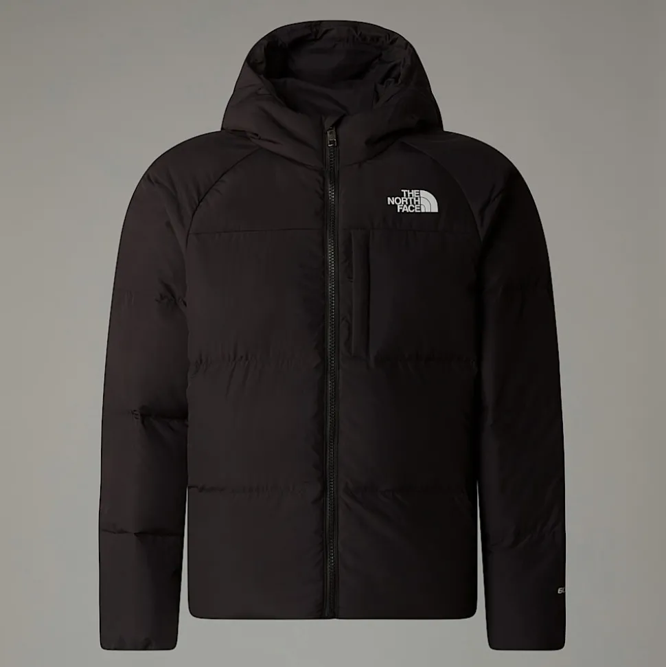Shop The North Face North Dunjakke Med Hætte Til Drenge TNF Black
