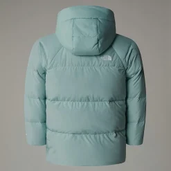 Store The North Face North Dunparka Med Fleeceforing Til Børn Muted Pine