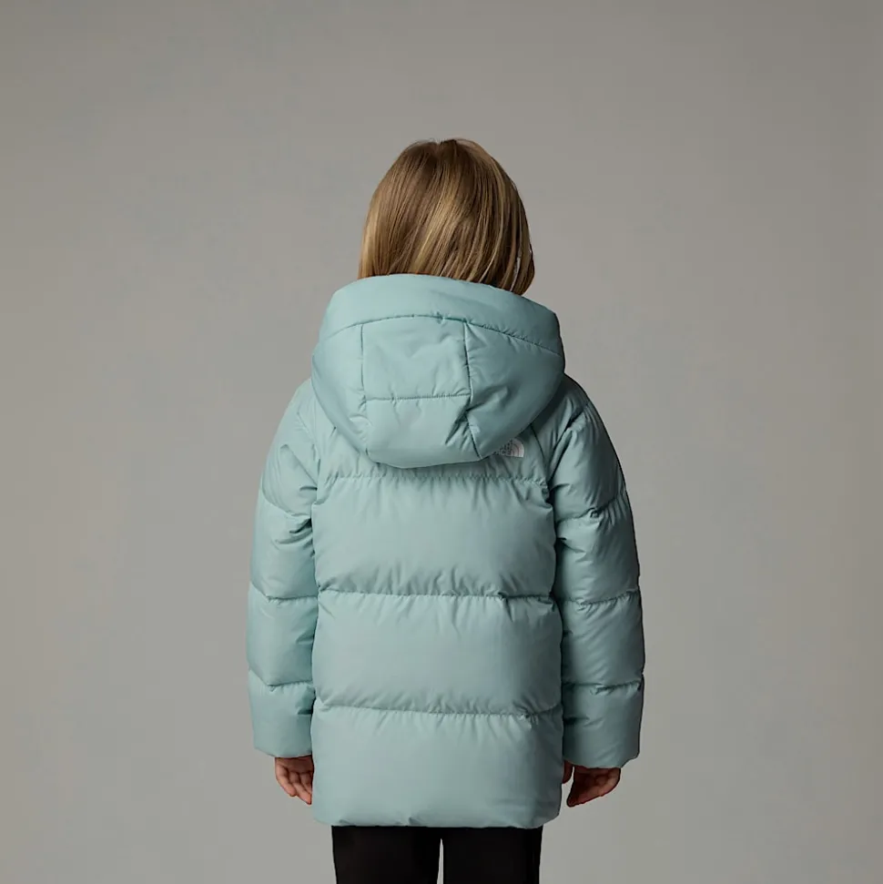 Store The North Face North Dunparka Med Fleeceforing Til Børn Muted Pine