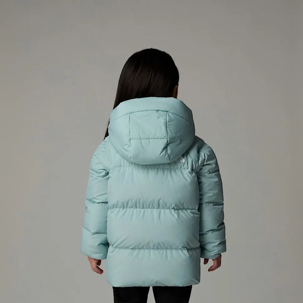 Store The North Face North Dunparka Med Fleeceforing Til Børn Muted Pine