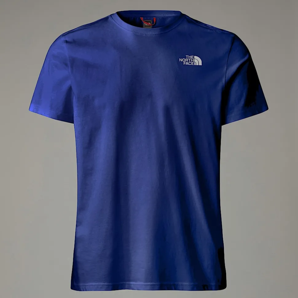 Fashion The North Face North Faces T-shirt Til Herrer TNF Blue