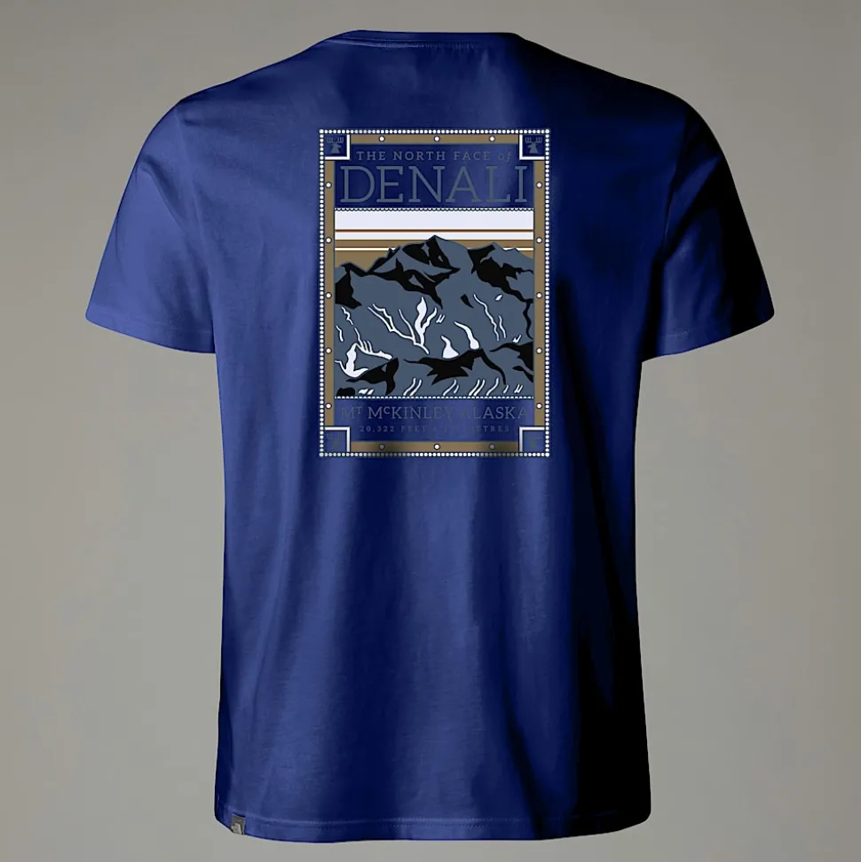 Fashion The North Face North Faces T-shirt Til Herrer TNF Blue