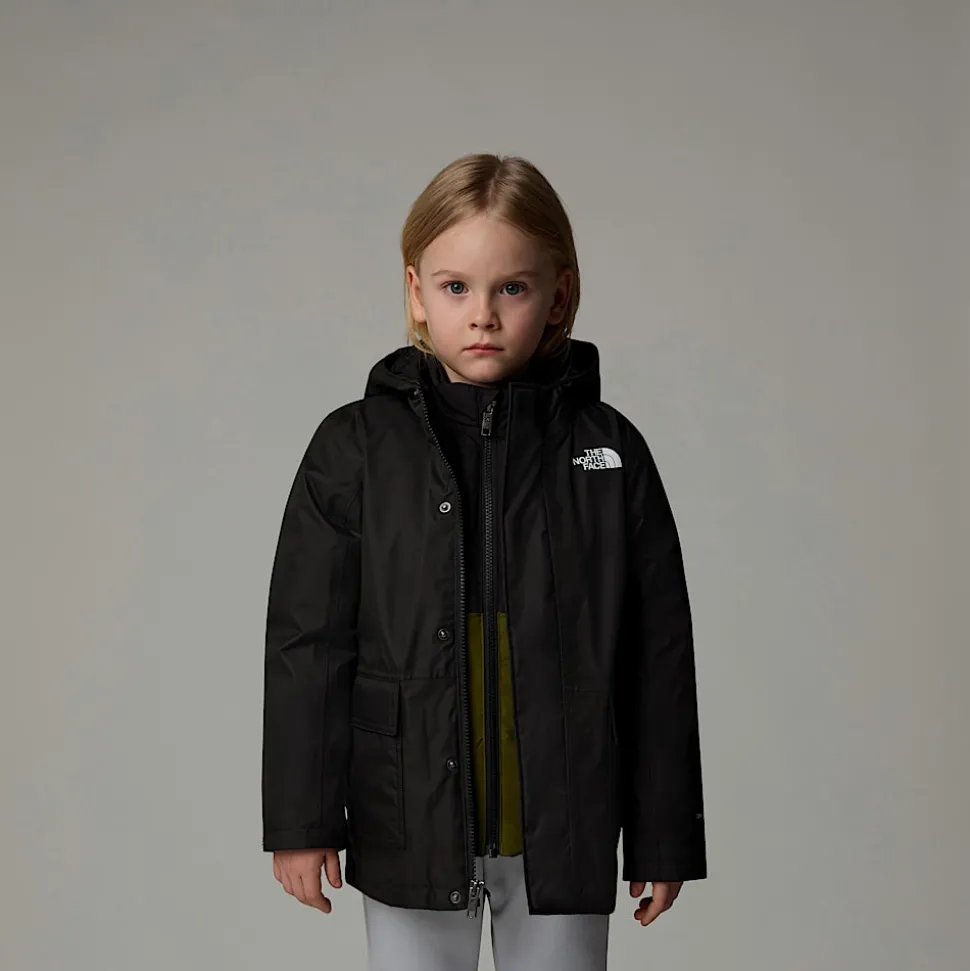 Shop The North Face North Triclimate 3-i-1 Dunjakke Til Børn TNF Black-Forest Olive
