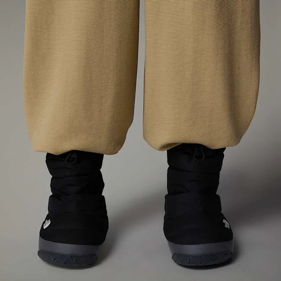 Sale The North Face Nuptse Après Booties Til Damer TNF Black-Asphalt Grey