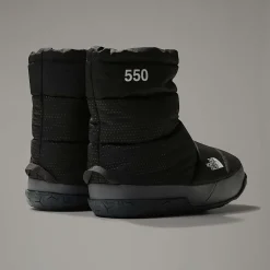 Sale The North Face Nuptse Après Booties Til Damer TNF Black-Asphalt Grey