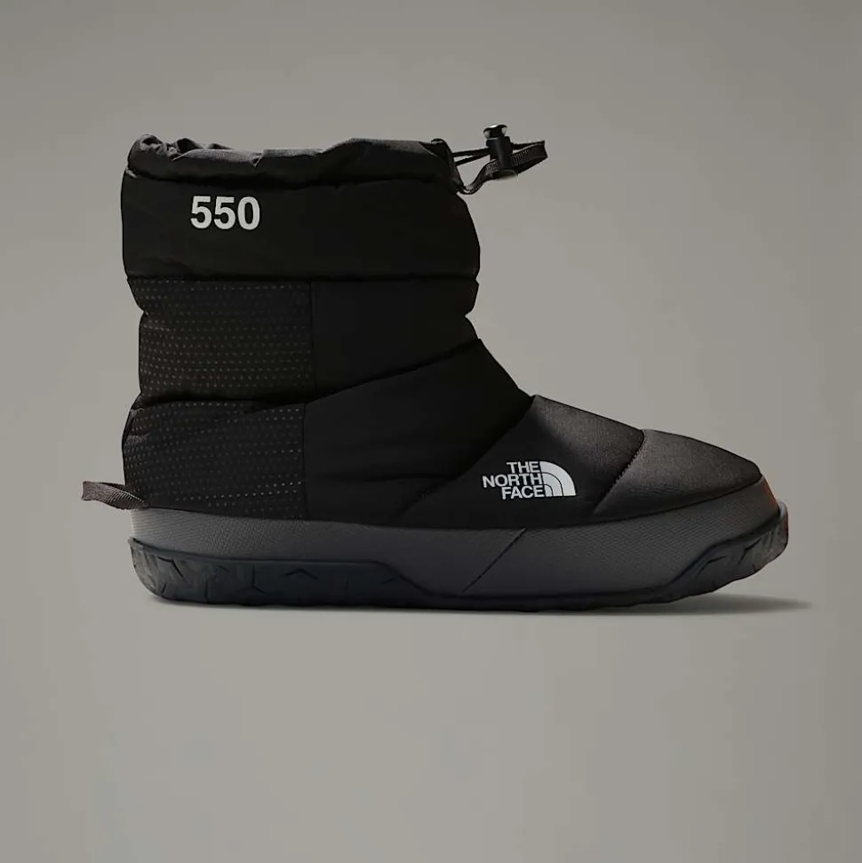 Best The North Face Nuptse Après Booties Til Herrer TNF Black-Asphalt Grey