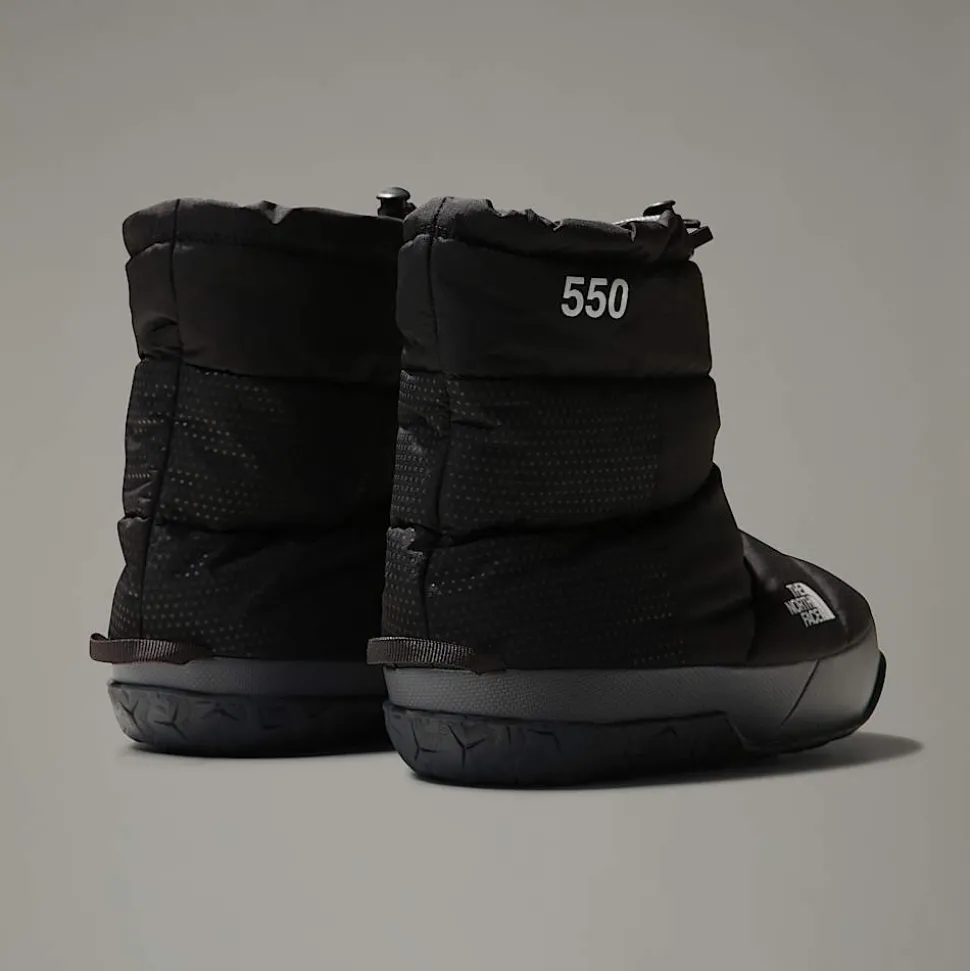 Best The North Face Nuptse Après Booties Til Herrer TNF Black-Asphalt Grey