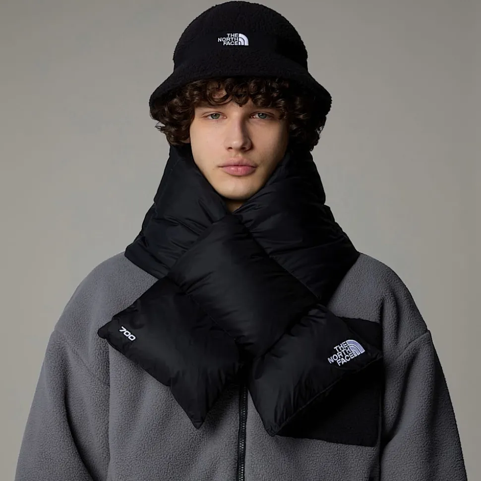 Best Sale The North Face Nuptse Halstørklæde TNF Black-TNF Black