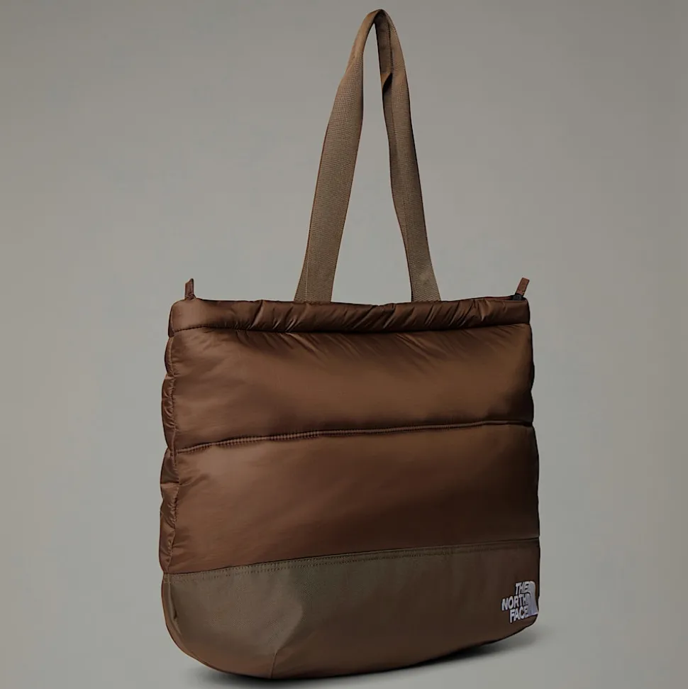 Online The North Face Nuptse Tote Smokey Brown