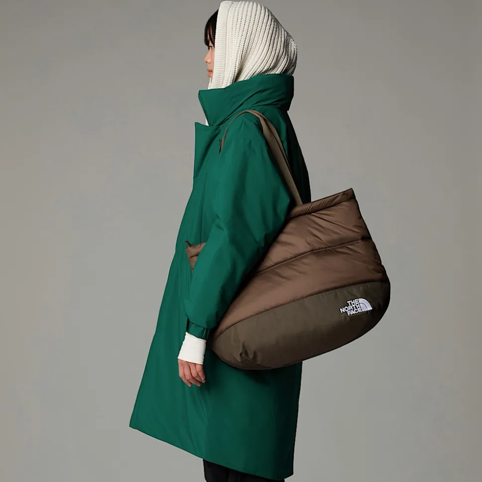 Online The North Face Nuptse Tote Smokey Brown