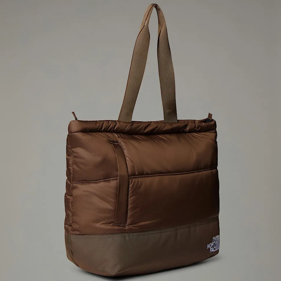 Online The North Face Nuptse Tote Smokey Brown