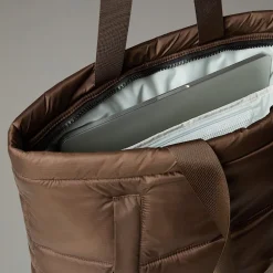 Online The North Face Nuptse Tote Smokey Brown