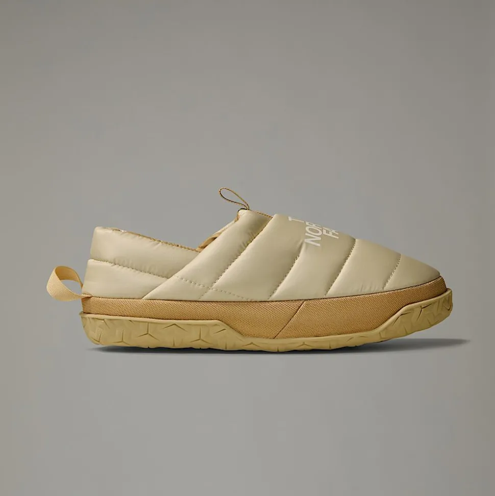 Best The North Face Nuptse Winter Mules Til Damer Gravel-Khaki Stone