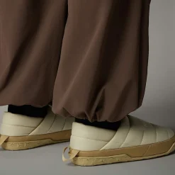 Best The North Face Nuptse Winter Mules Til Damer Gravel-Khaki Stone