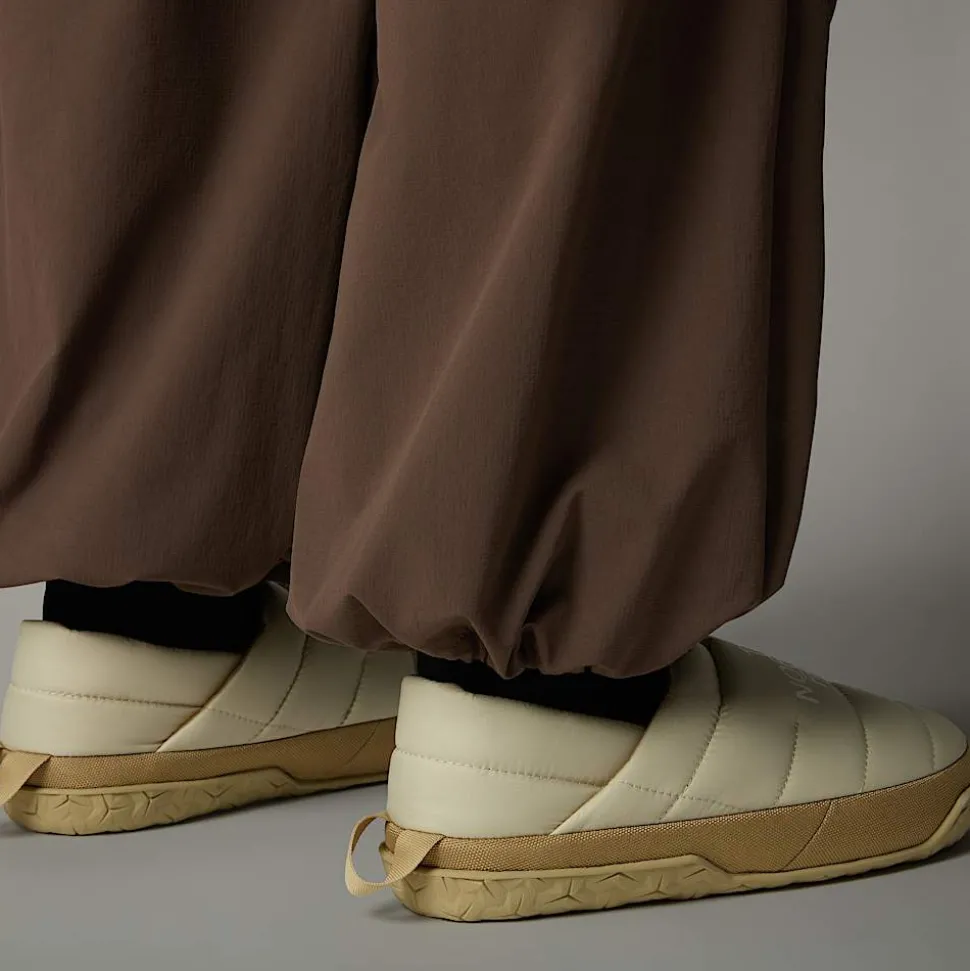 Best The North Face Nuptse Winter Mules Til Damer Gravel-Khaki Stone