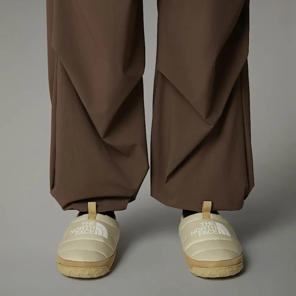 Best The North Face Nuptse Winter Mules Til Damer Gravel-Khaki Stone