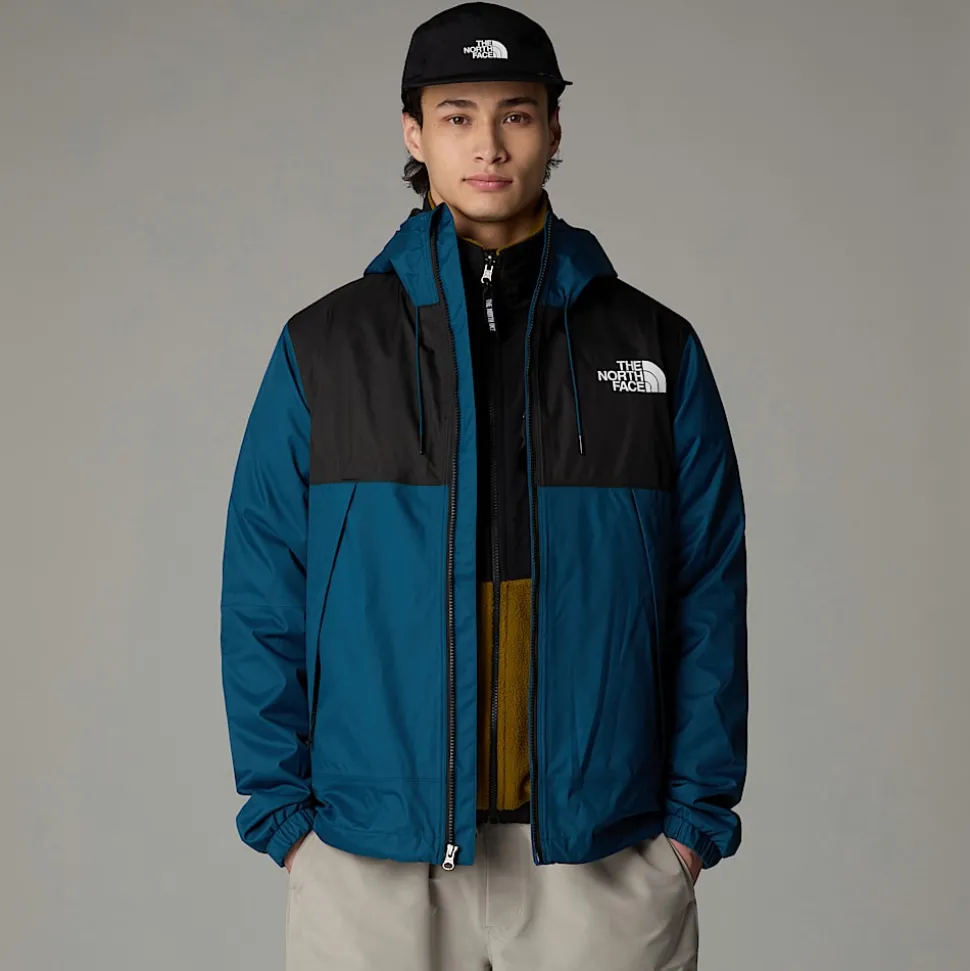 New The North Face Ny Mountain Q Jakke Til Herrer Midnight Petrol