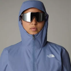 Best The North Face Ny Pakbar Peak Jakke Til Damer Folk Blue