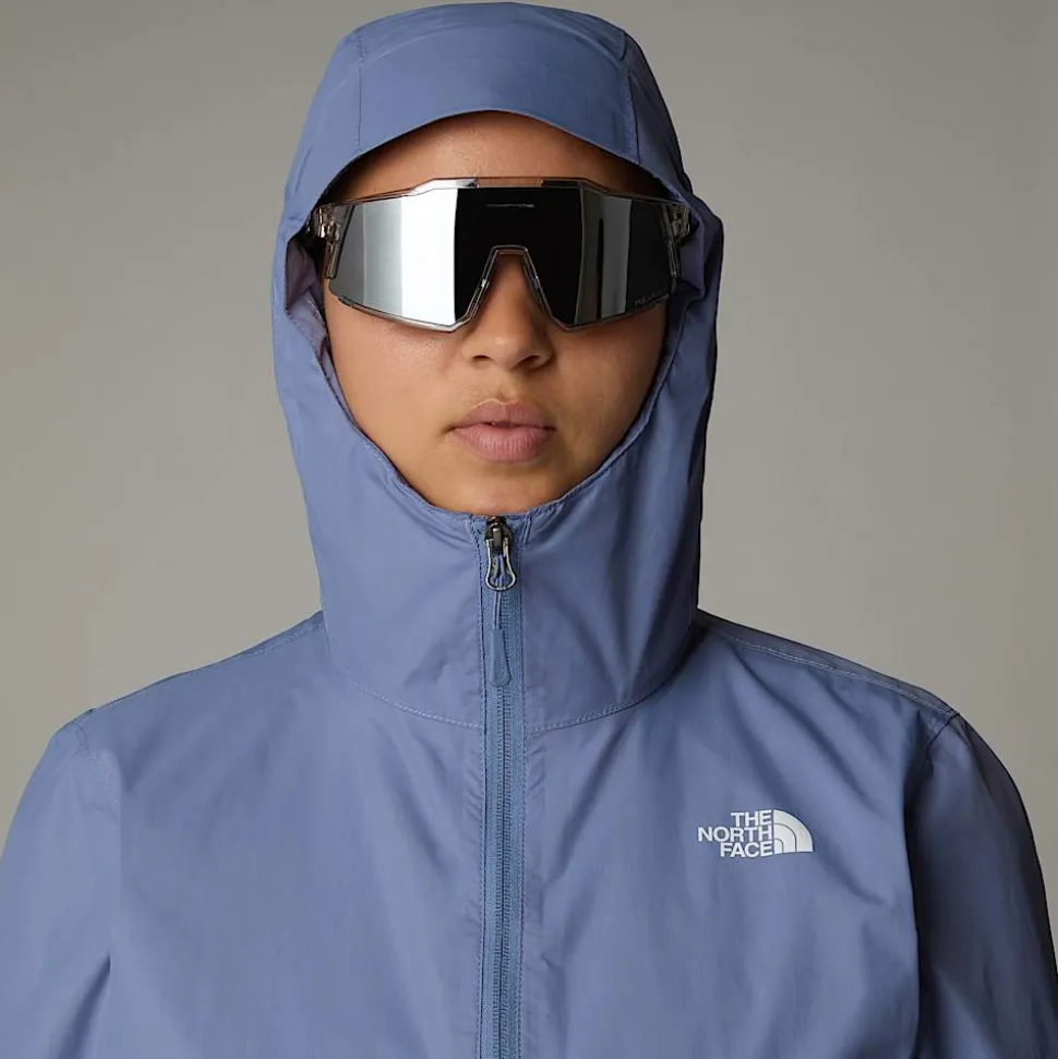 Best The North Face Ny Pakbar Peak Jakke Til Damer Folk Blue