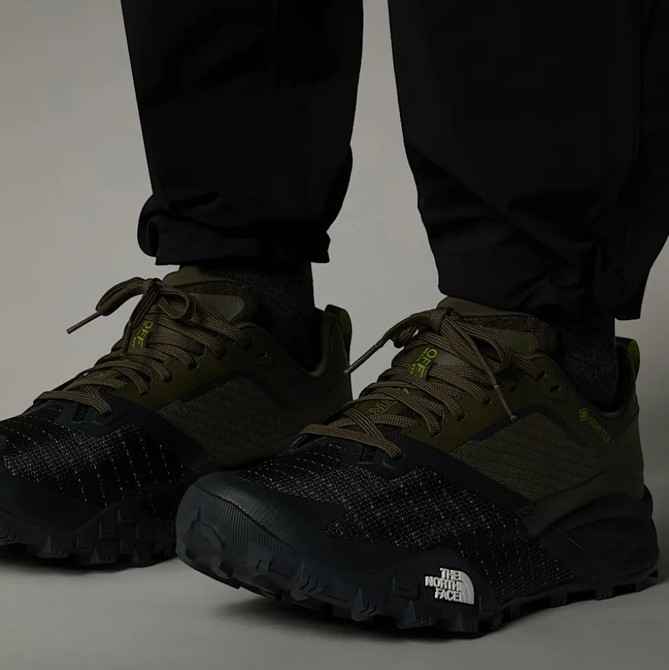 New The North Face Offtrail TR GORE-TEX® Trailløbesko Til Herrer New Taupe Green-Asphalt Grey