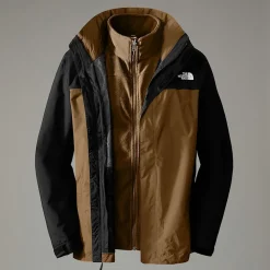 Sale The North Face Original Triclimate 3-i-1 Jakke Til Herrer UTILITY BROWN/TNF BLACK