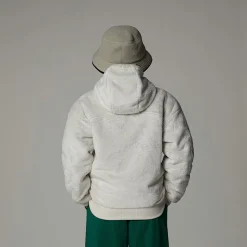 Best Sale The North Face Osito Fleece Med Lynlås Og Hætte Til Piger White Dune