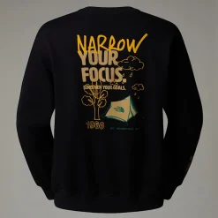 Outlet The North Face Outdoor Multi Graphic Relaxed Sweatshirt Til Herrer TNF Black-Khaki Stone