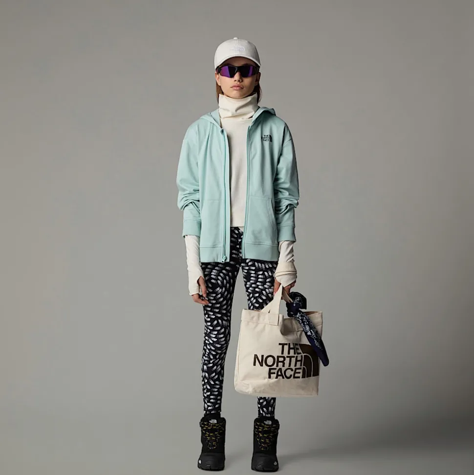 Cheap The North Face Oversized Light Hættetrøje Med Lynlås Til Piger Muted Pine